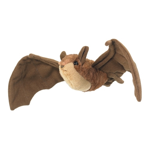 Plush little brown bat